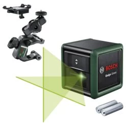 Bosch Kruislijnlaser Quigo Green Incl. Universele Klem MM2 En Adapter Plaat