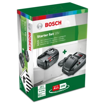 Bosch 18V Accu 6.0Ah + Oplader Voor Het 'Power For All' Accuplatform Van Bosch, Gardena En O.a. Gloria