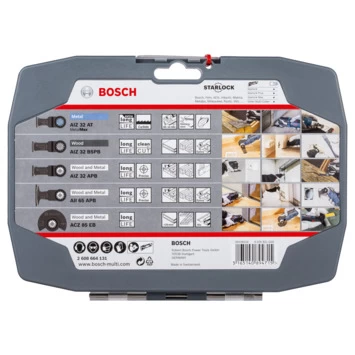 Bosch Pro 5-delige Multitool Set - Afbeelding 2